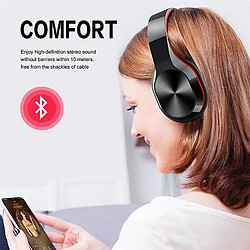 Acheter Universal Casque Bluetooth sans fil T5 casque Bluetooth HD Microphone Sports Contrôle pliable Bluetooth V5.0 MUSIC CASHEPHONE