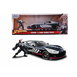 Jada Toys Marvel Venom 2008 Dodge Viper 1:24