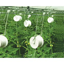 40PACK AGRICULTURE PLANTATION DE LÉGUMES TOMATES CROCHETS SUPPORTS POUR UNE PLANTATION FACILE pas cher