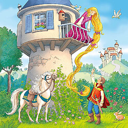 Acheter Ravensburger Puzzle pour Enfant 08051 - Raiponce - Le Chaperon Rouge et Le Roi Grenouille - 3 x 49 pièces