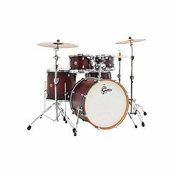 Catalina Maple Satin Deep Cherry Burst 22" Gretsch Drums