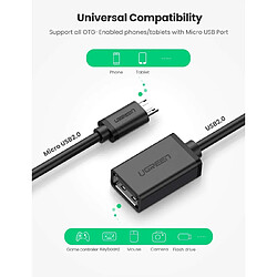 Avis UGREEN OTG Adaptateur Micro USB vers USB 2.0 Host Câble OTG Micro USB Compatible Samsung Galaxy A10 S7 S6 Edge S5 J3 J4 J5 J6 J7 J8, Galaxy Tab A E S2, Huawei P Smart 2019 Y5 Y6, Honor 8X, Wiko