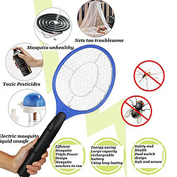 Avis Wewoo Anti insectes Répulsifs Raquette à main tapette moustique insecte maison jardin parasite punaise mouche Zapper tueur à électrique (vert)