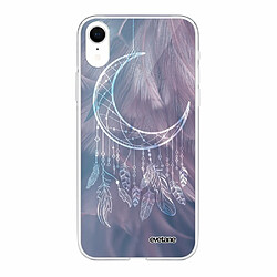 Evetane Coque iPhone Xr 360 intégrale avant arrière Coque iPhone Xr 360 intégrale transparente Lune Attrape Rêve Tendance Evetane.