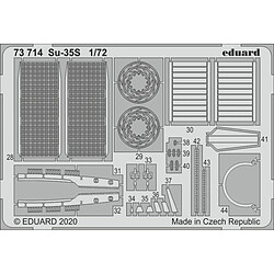 Su-35S for Great Wall Hobby - 1:72e - Eduard Accessories 