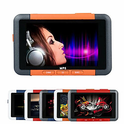 Lecteur Mp4 Mp5 Écran Hd 3,5 Pouces Usb 3.0 Transmission Haute Vitesse Fm Mic Enregistrement E-Book Affichage Vidéo Rouge