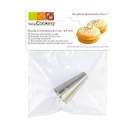 Scrapcooking Douille pâtisserie inox - Macarons 