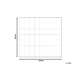 Avis Beliani Couette en coton 4 saisons 240 x 220 cm TAUFSTEIN