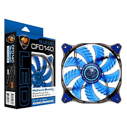 Cougar Ventilateur LED - D12HB-B, LED bleues - 120mm