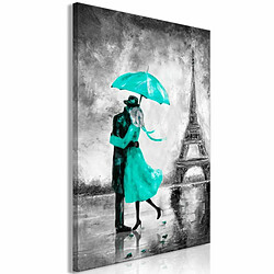 Paris Prix Tableau Imprimé Paris Fog Green 40 x 60 cm