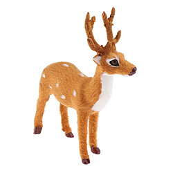 Acheter renne de noël wapiti cerf figurine ornement décor à la maison jouet cadeau 16cm