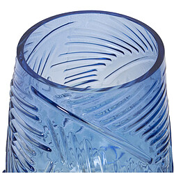 Vase Alexandra House Living Bleu Verre 13 x 18 cm