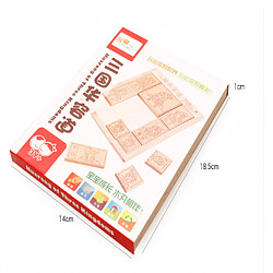 Acheter Universal Puzzle Chinois Slider Puzzle Chinois Slider Puzzle Huarong Road Three Kingdoms Puzzle Educational Toys Cadeaux |