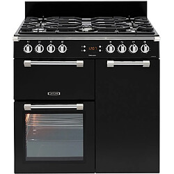 Cuisinière gaz 60l 5 feux noir - ck90f324k - LEISURE 