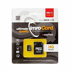 IMRO MICROSD10/32G UHS-3 ADP mémoire flash 32 Go MicroSDHC Classe 10 UHS-III 