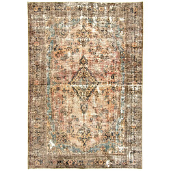 Avis Vidal Tapis de laine 291x201 multicolore Vintage Royal