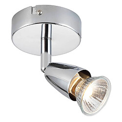 Endon 1 projecteur réglable Chrome, GU10