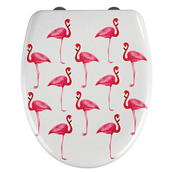 WENKO Abattant WC Flamingo