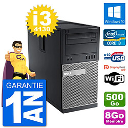 PC Tour Dell 9020 Intel Core i3-4130 RAM 8Go Disque Dur 500Go Windows 10 Wifi · Occasion 