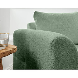 Acheter Lisa Design Rune - fauteuil - en tissu bouclette