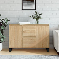 vidaXL Buffet chêne sonoma 104x35x70 cm bois d'ingénierie