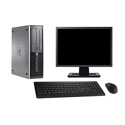 PC HP Compaq 6200 Pro SFF Ecran 22" i5-2400 RAM 16Go Disque 1To Windows 10 Wifi - Occasion