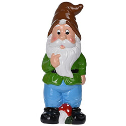 Nain de jardin - décoration colorée pour le jardin - une figurine de jardin de 30 cm 