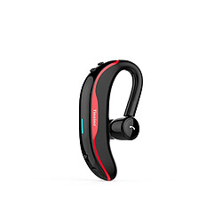 Wewoo Écouteur Bluetooth Oreillette suspendue F600 Sports Business noir rouge