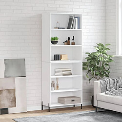 Maison Chic Buffet,Meuble de Rangement,commode pour salon,Cuisine blanc 69,5x32,5x180 cm bois d'ingénierie -MN61373