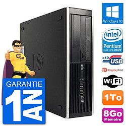 PC HP 8300 Elite SFF Intel G630 RAM 8Go Disque Dur 1To Windows 10 Wifi · Occasion 