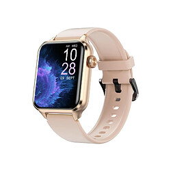 Yonis Montre Connectée Rose IP67 Étanche Cardio Tension