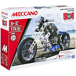 MECCANO Coffret 5 modeles de moto