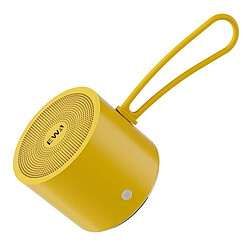 Yonis Enceinte Bluetooth 5.0 Portable Étanche IPX5 Enceinte Bluetooth Portable Mini TWS Waterproof IPX5 Son Surround 360° Autonomie Longue Jaune YONIS