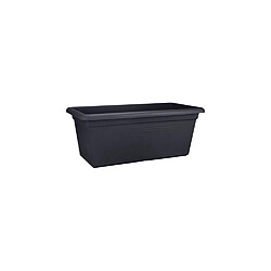 ELHO Jardiniere Green Basics 60 - Vivre noir - Extérieur - XXL - L 29,5 x W 59,2 x H 27,7 cm 