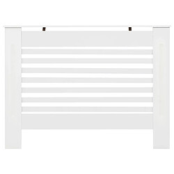 Avis vidaXL Cache-radiateurs 2 pcs Blanc 112x19x81,5 cm MDF