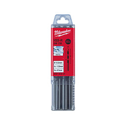 Pack de 10 Foret métaux HSS-R 5 x 86 mm MILWAUKEE - 4932363484