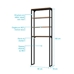 Acheter Galedo Etagere wc