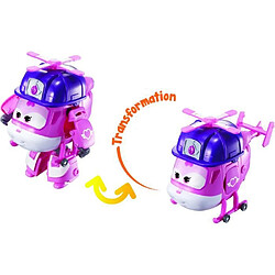 AUDLEY SUPER WINGS – TRANSFORMING DIZZY RESCUE – Hélicoptere Jouet Transformable et Figurine Robot Jouet Enfant – Personnage et Robot Trans