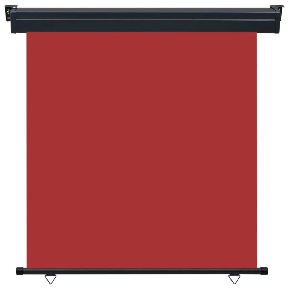 Maison Chic Auvent latéral de balcon | Store extérieur | Auvent solaire 160x250 cm Rouge -GKD50339