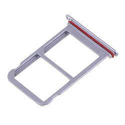 Remplacement de l'adaptateur pour support de carte SIM double plateau pour Huawei P20 Pro argent plateau de support de carte SIM double