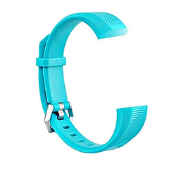 Wewoo Bracelet pour montre connectée Dragonne en silicone enfants FITBIT ACE vert menthe 