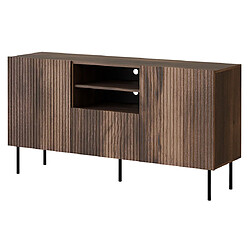 Bestmobilier Franco - buffet bas - bois - 150 cm