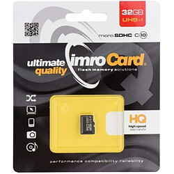 CARTE MEMOIRE MICRO SD -- IMRO 32GB -- UHS-I SDHC Class 10 