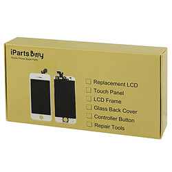 Wewoo Pour iPhone 5 LCD + blanc Cadre LCD + Touch Pad Digitizer Assemblée pièce détachée 3 en 1 pas cher