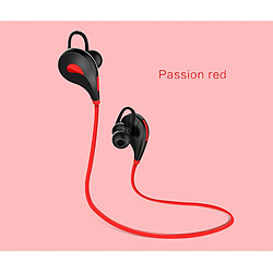 Shot Ecouteurs Bluetooth Sport pour "HUAWEI P40 lite 5G" Smartphone Sans Fil Bouton Son Kit Main Libre INTRA-AURICULAIRE (ROUGE) 