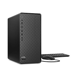 PC de bureau HP M01-F2245nf - Intel Core i3-12100 - RAM 8Go DDR4 - Stockage 256Go SSD - Windows 11 + Clavier et souris filaires