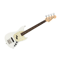 American Performer Mustang Bass Arctic White Fender 