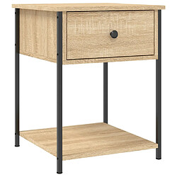 Avis Maison Chic Lot de 2 Tables de chevet - Tables de Nuit chêne sonoma 44x45x58 cm bois ingénierie