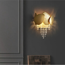 Avis Universal Lampe murale en cristal, salon de luxe, chambre à coucher, table de chevet, fond, mur, lumière inefficace, couloir, lumière du couloir.