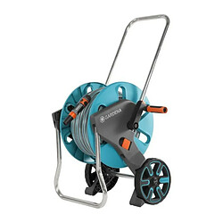 GARDENA Devidoir CleverRoll taille M equipe - Longueur max 50m - Adapte petit jardin - Livre avec kit - Garantie 5 ans 18512-26